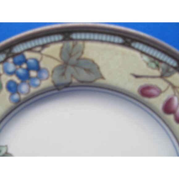 Mikasa Intaglio Garden Harvest Set of 3 True Bread Plates 6 3/4" EUC - Picture 3 of 12